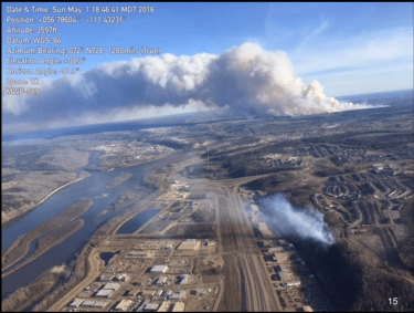 Fires on both sides of Ft. McMurray May 1, 2016